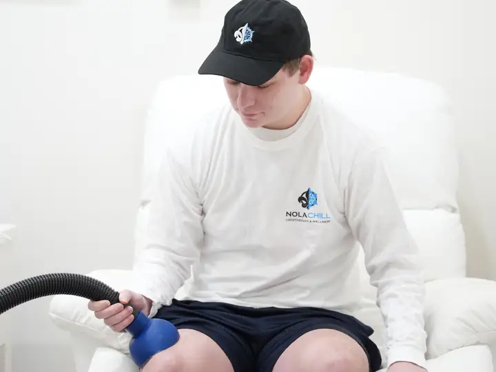 Localized Cryotherapy at NOLA Chill